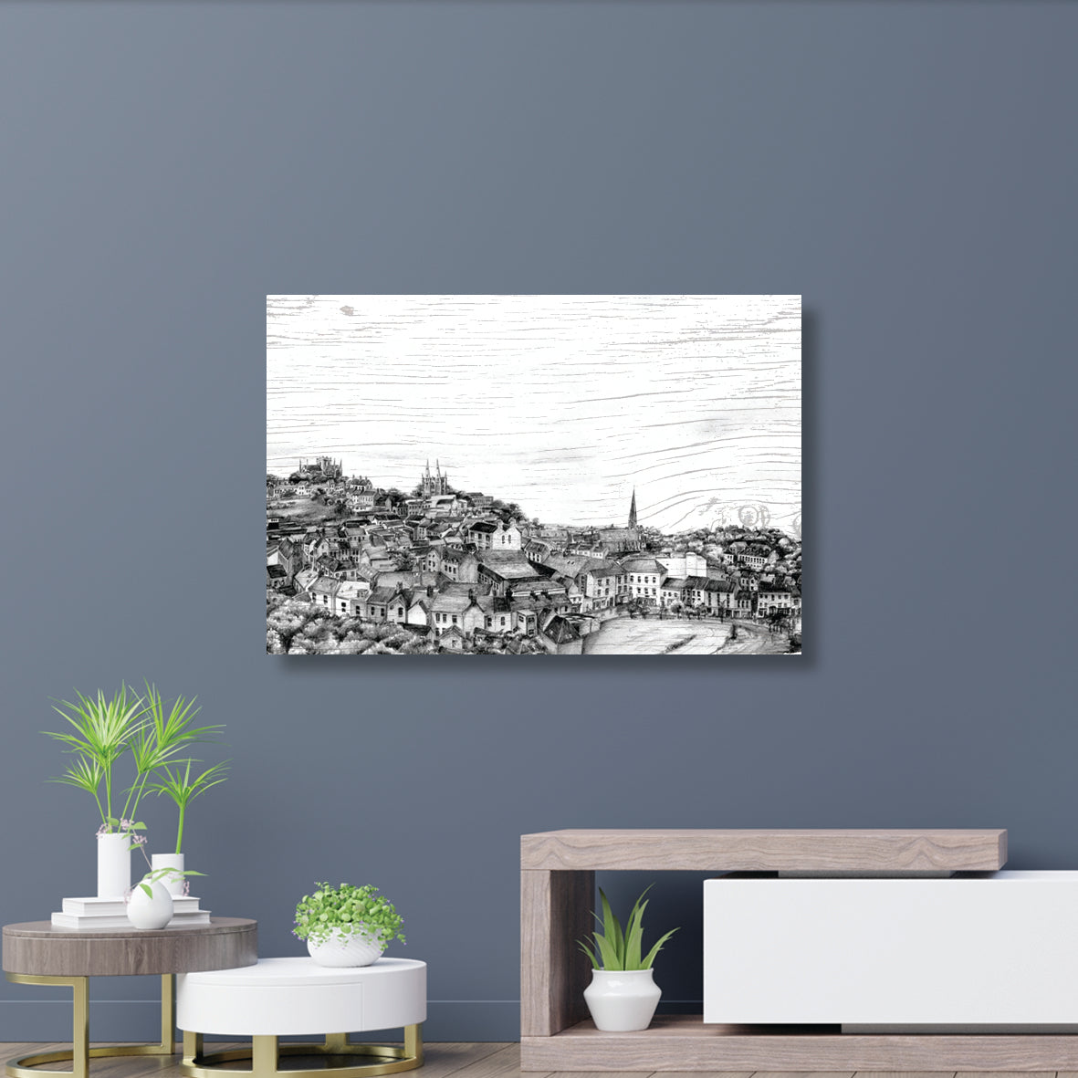 ARMAGH FROM THE SOUTH - County Armagh by Stephen Farnan