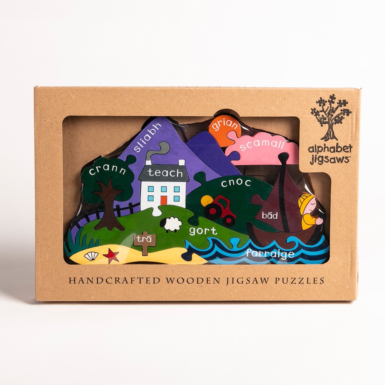 AT HOME - Wooden Jigsaw Puzzle