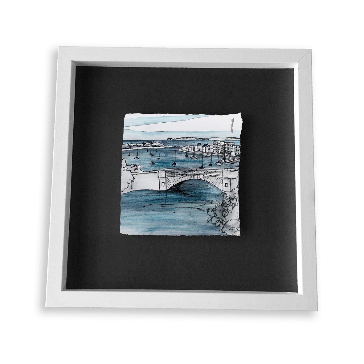 DEVONSHIRE BRIDGE, DUNGARVAN - River Colligan County Waterford by Stephen Farnan