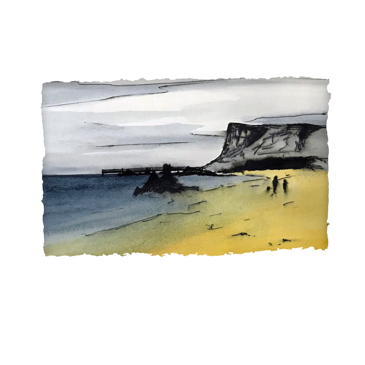 BALLYCASTLE - Beach Seaside Town County Antrim by Stephen Farnan