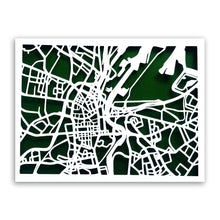 Load image into Gallery viewer, BELFAST City - Papercut map - Designed Imagined Made in Ireland
