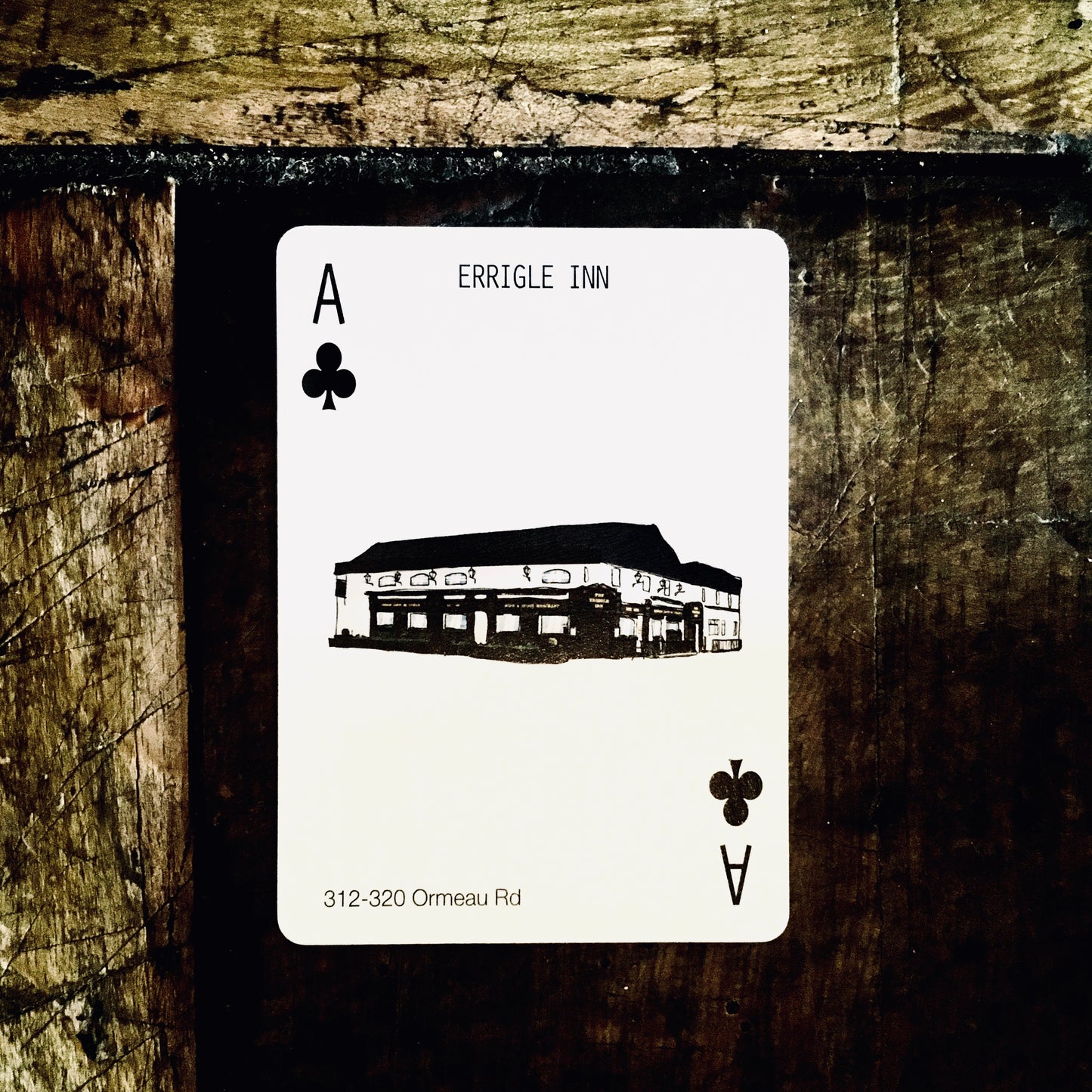 ERRIGLE INN - Belfast Pub Print - Made in Ireland