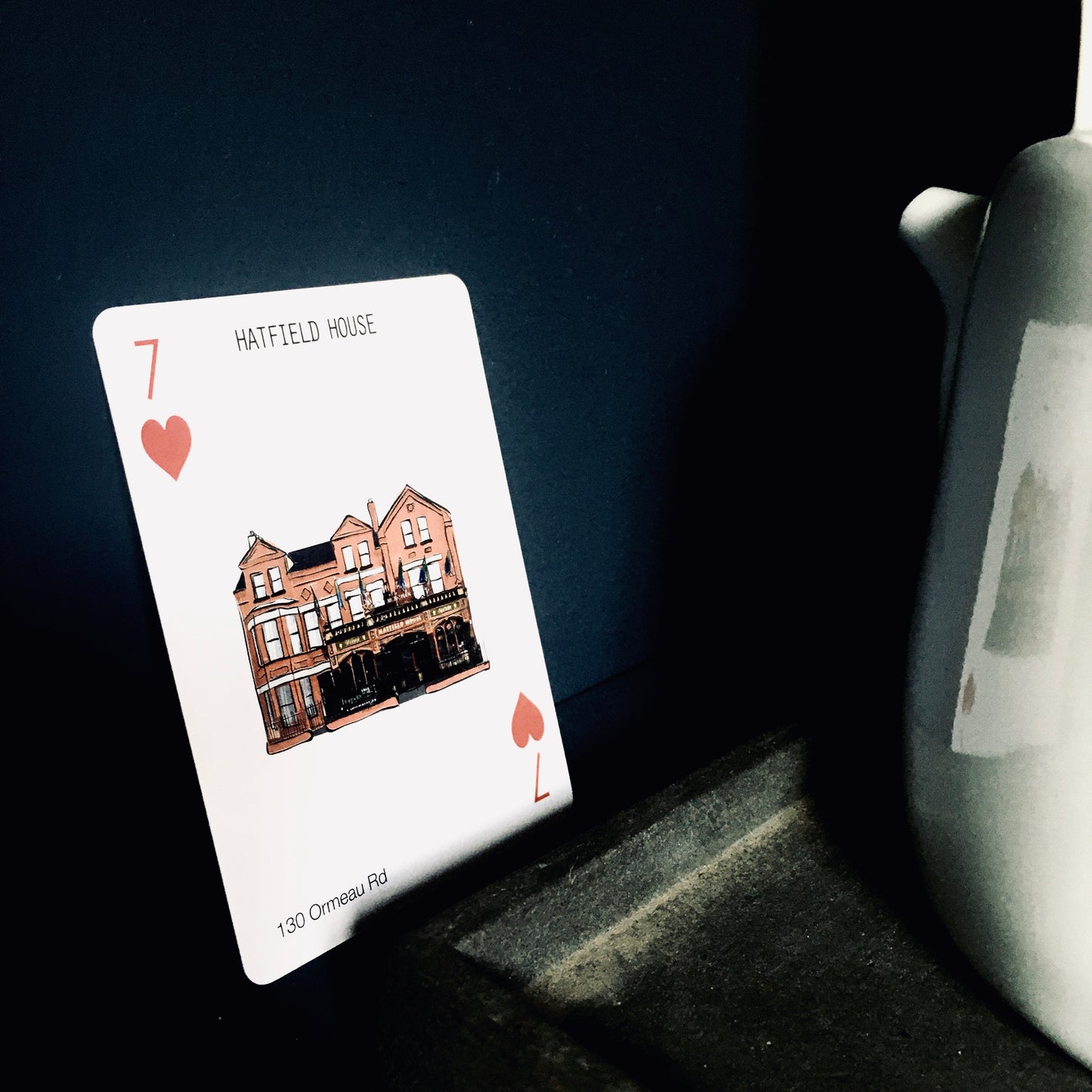 HATFIELD HOUSE - Belfast Pub Print - Made in Ireland