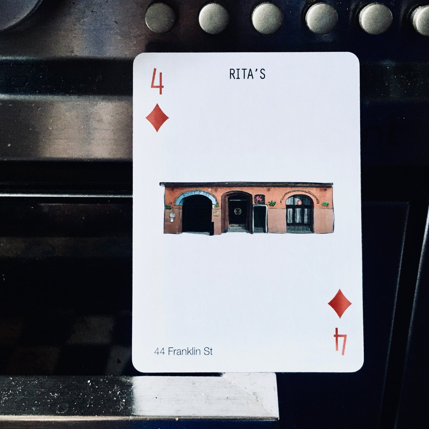 RITAS AND THE PERCH - Belfast Pub Print - Made in Ireland