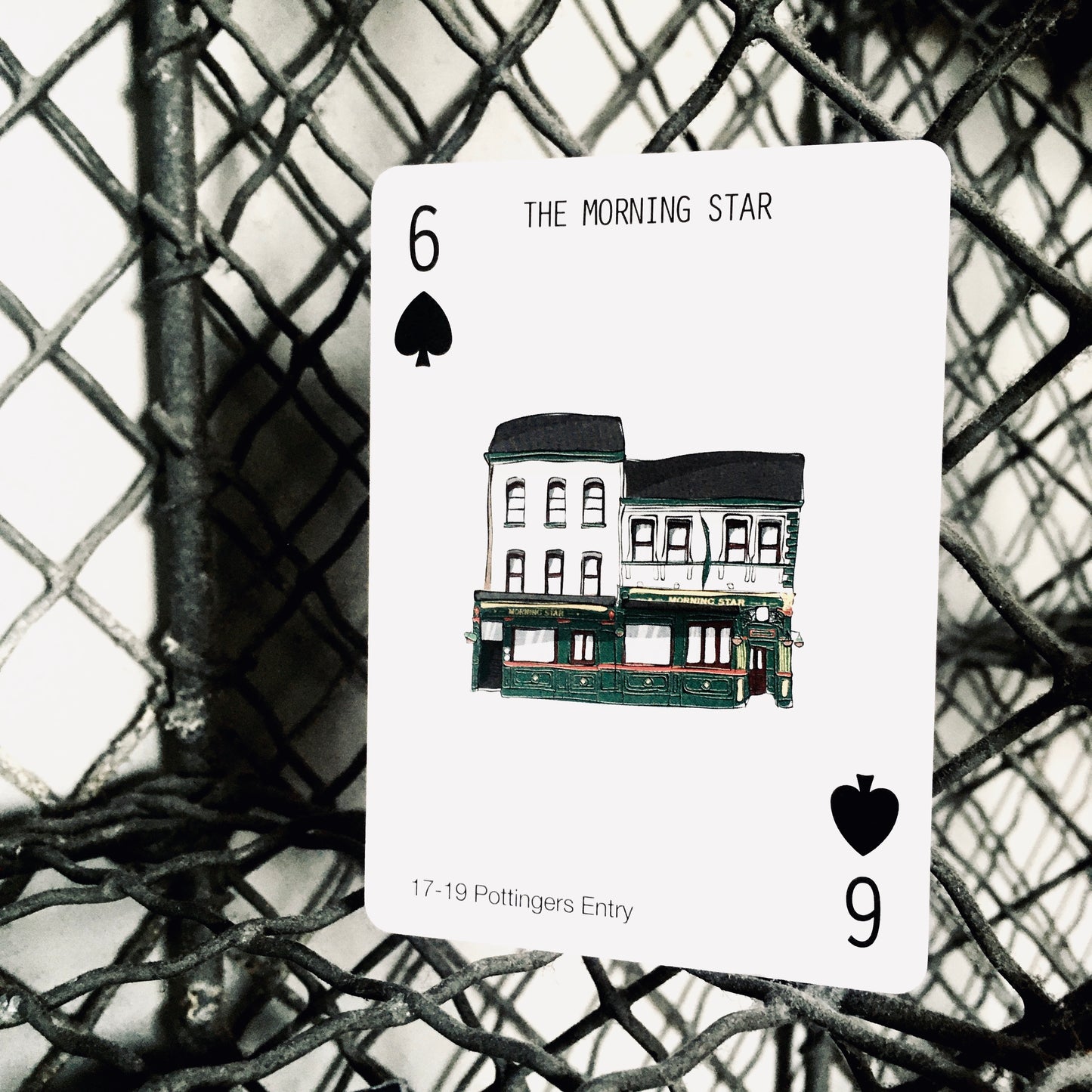 The MORNING STAR - Belfast Pub Print - Made in Ireland