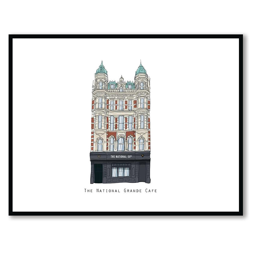 The NATIONAL - Belfast Pub Print - Made in Ireland