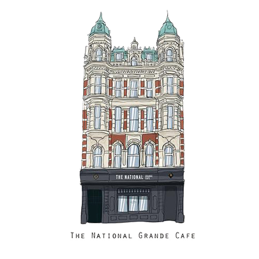 The NATIONAL - Belfast Pub Print - Made in Ireland