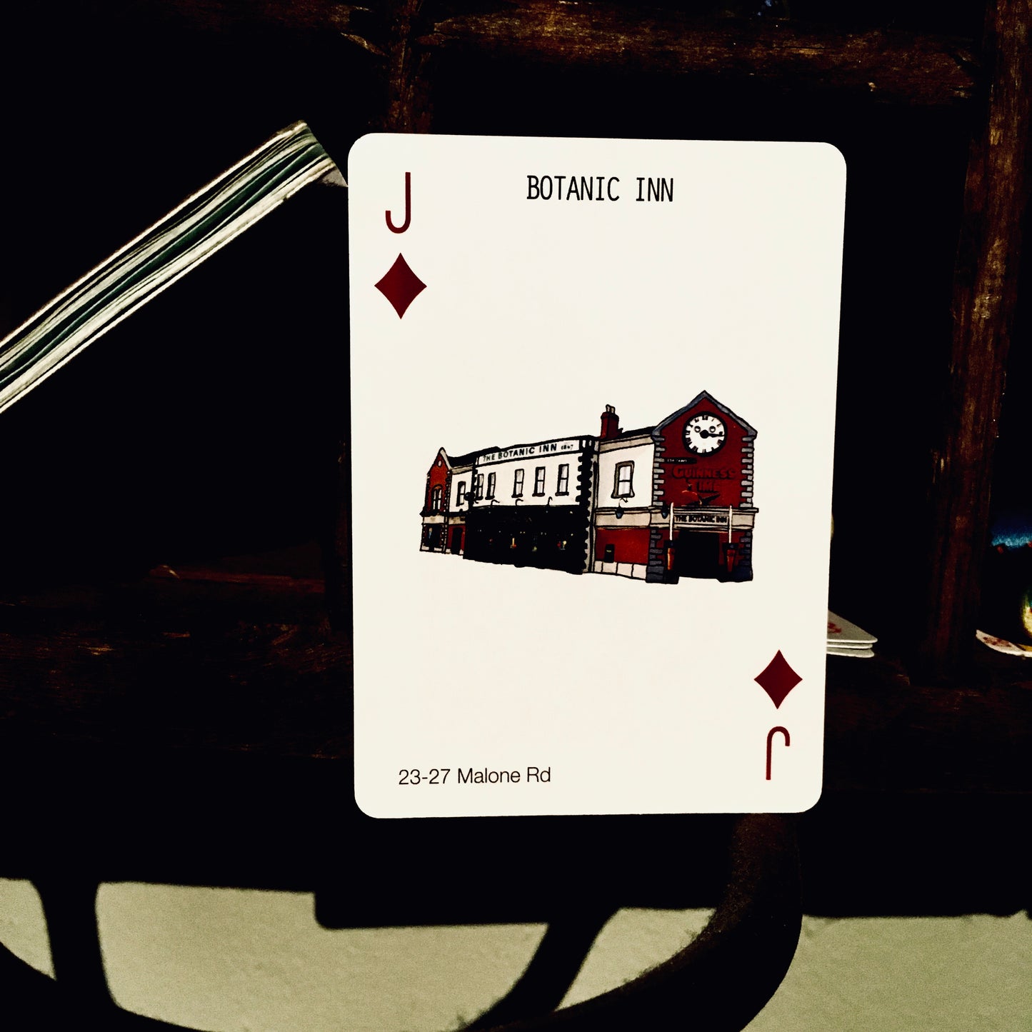 BOTANIC INN - Belfast Pub Print - Made in Ireland