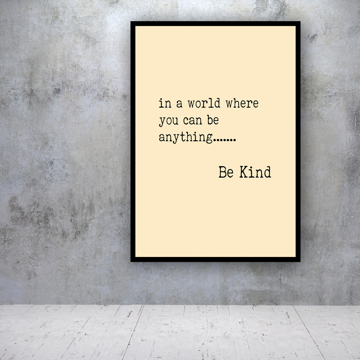 BE KIND