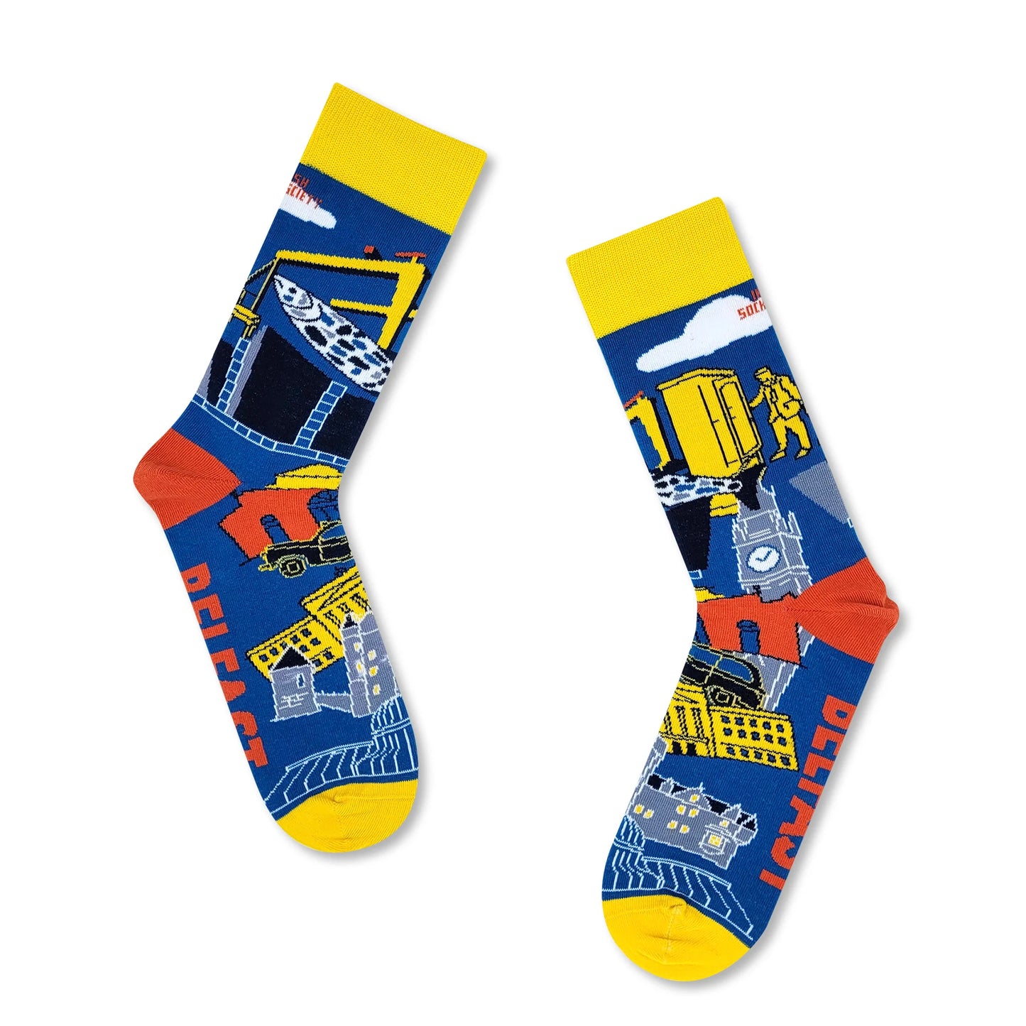 BELFAST - Funny Irish Socks Made in Ireland