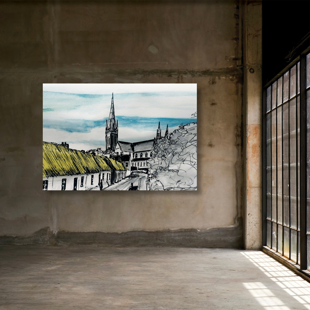 Church Lane, Letterkenny - County Donegal by Stephen Farnan