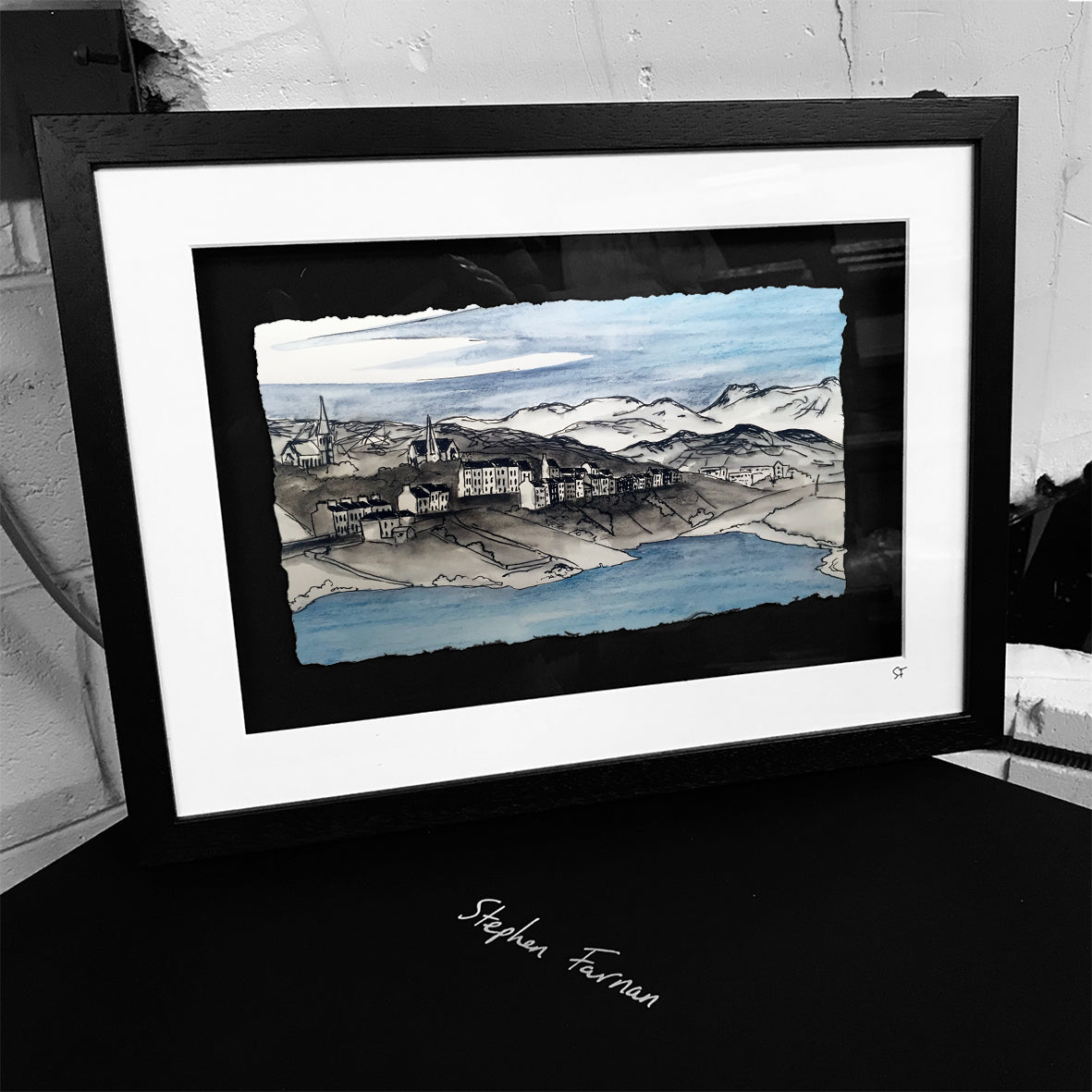 CLIFDEN - Bay Coastal Town Connemara County Galway Stephen Farnan