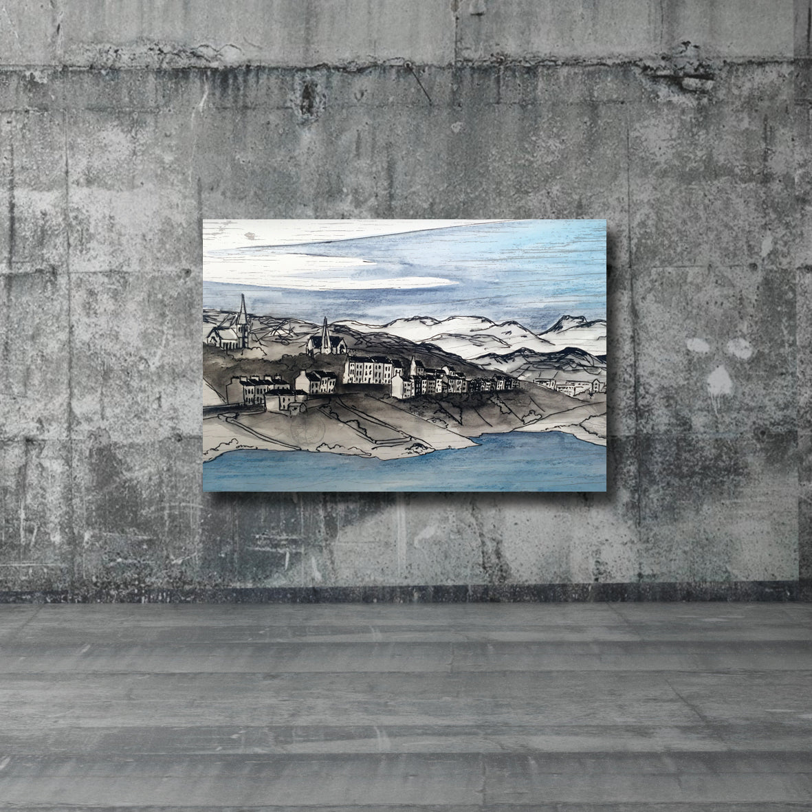 CLIFDEN - Bay Coastal Town Connemara County Galway Stephen Farnan