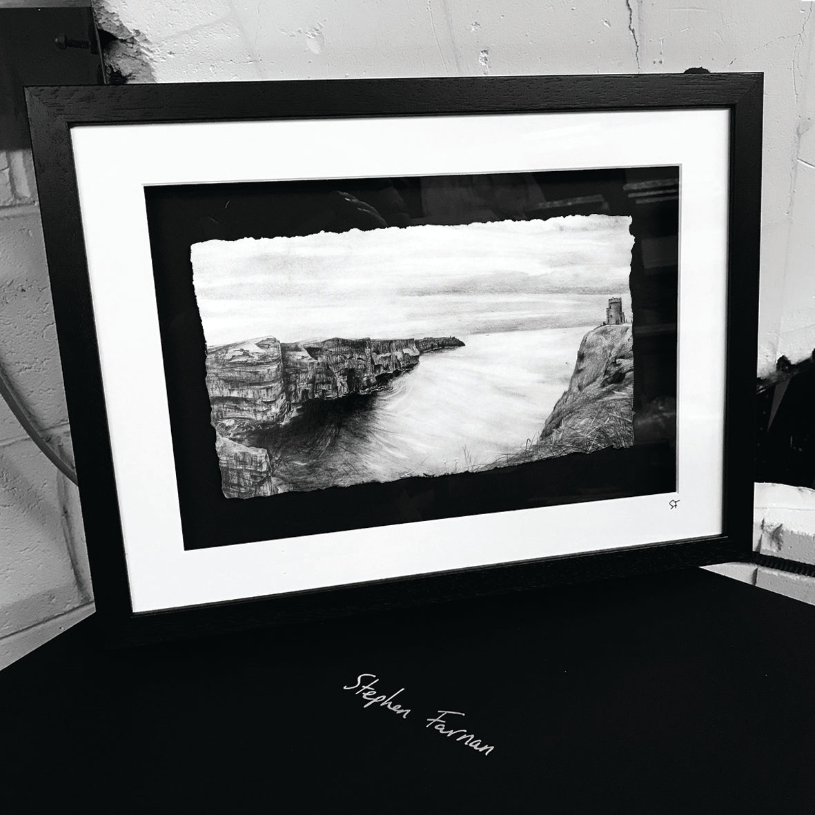 THE CLIFFS OF MOHER - Natural Iconic Sea Cliffs Edge of Burren County Clare Stephen Farnan