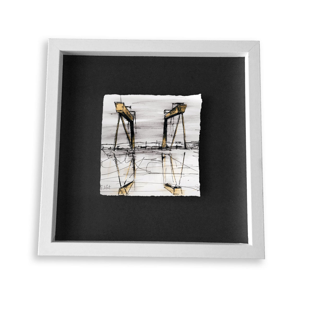 THE CRANES - Harland and Wolff Shipyard Belfast County Antrim by Stephen Farnan