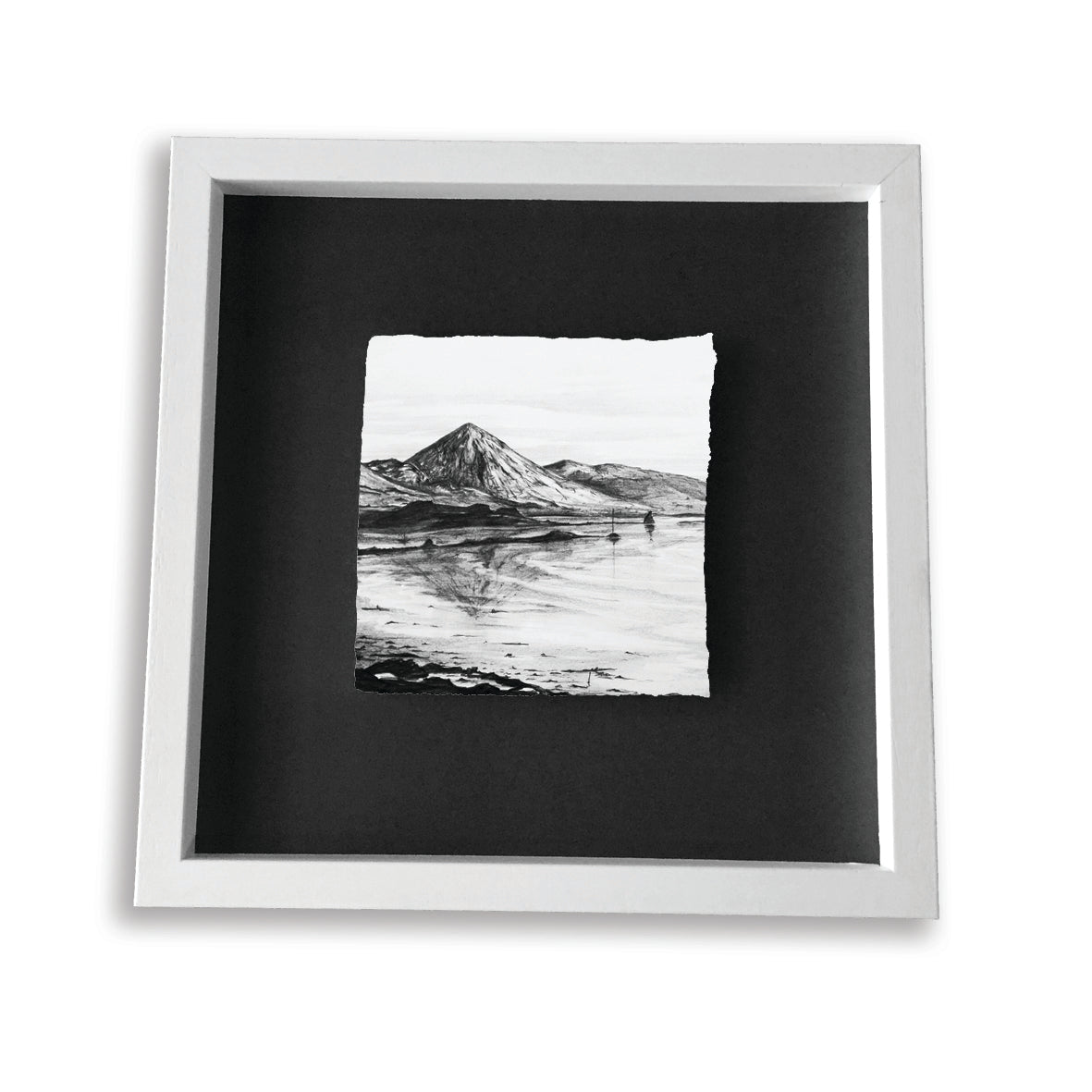 CROAGH PATRICK AT CLEW BAY - Mountain The Reek West of Ireland County Mayo by Stephen Farnan