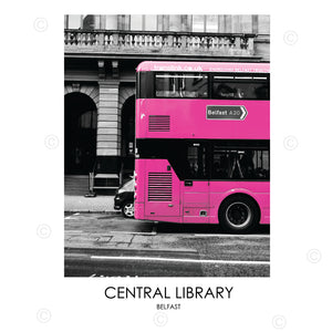 CENTRAL LIBRARY BELFAST - Contemporary Photography Print from Northern Ireland