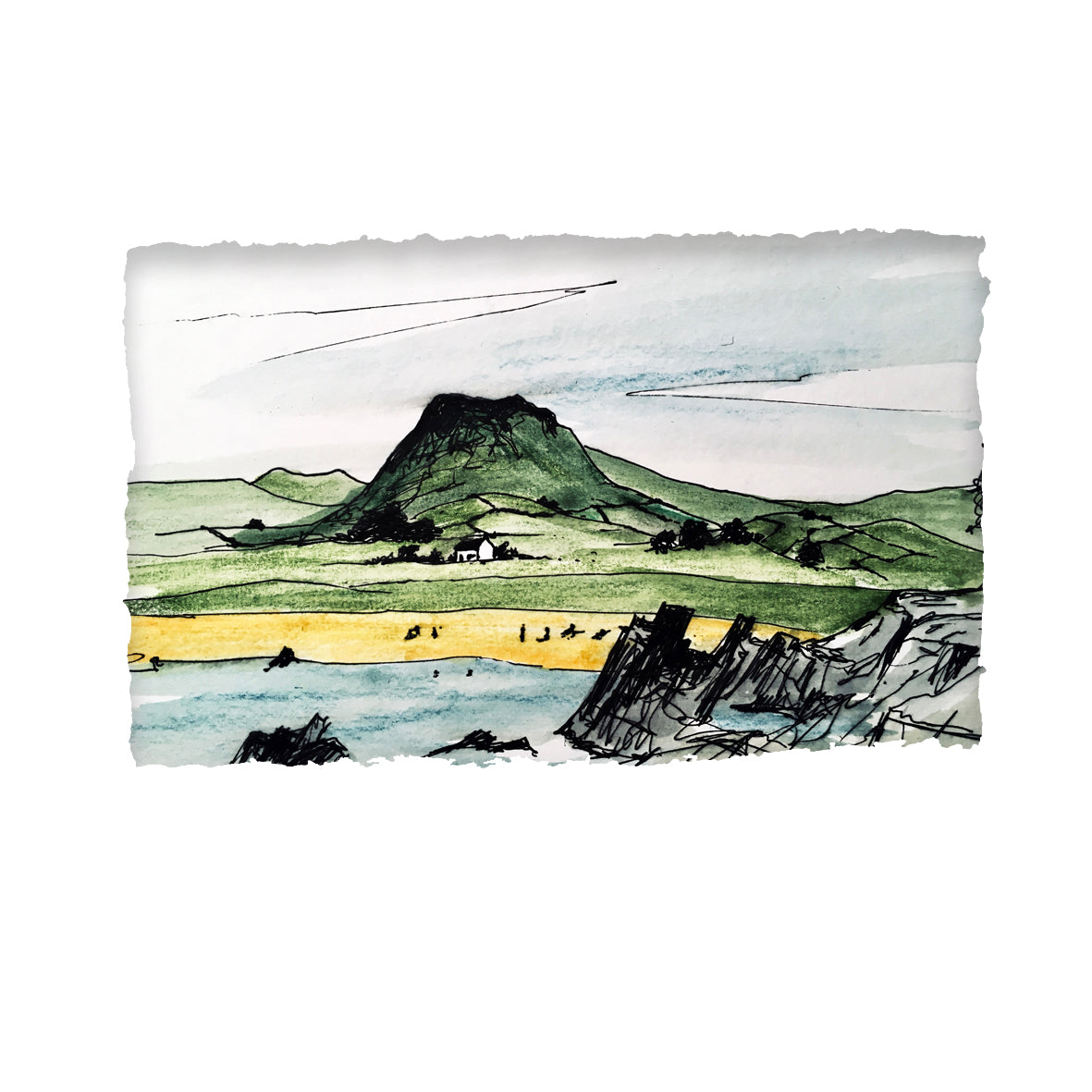 CUSHENDALL - Coastal Village County Antrim by Stephen Farnan