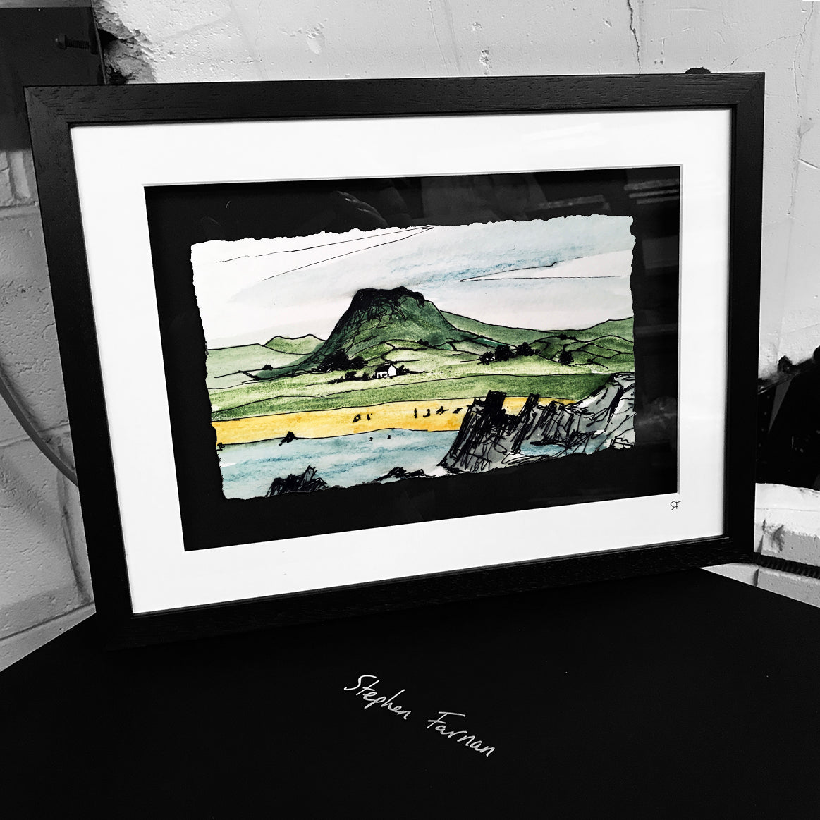 CUSHENDALL - Coastal Village County Antrim by Stephen Farnan