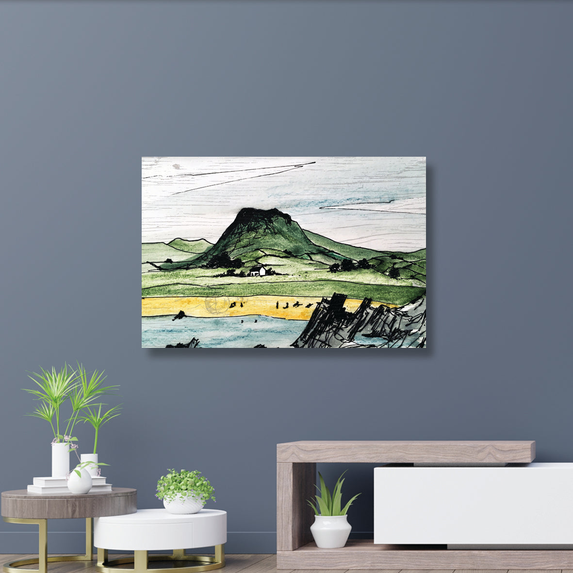 CUSHENDALL - Coastal Village County Antrim by Stephen Farnan