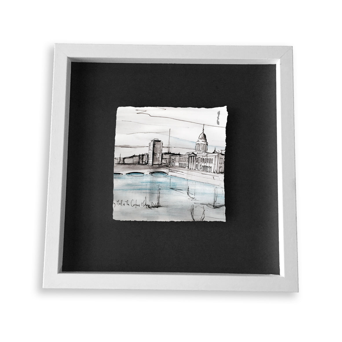 Customs House & The Liberty Hall - County Dublin by Stephen Farnan
