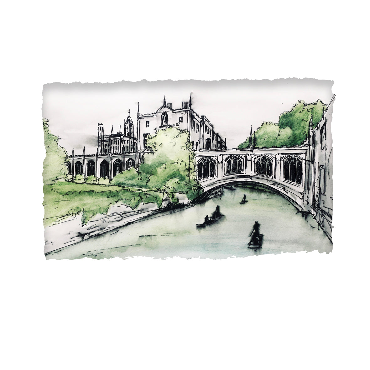 CAMBRIDGE, ENGLAND - Iconic University Town in England by Stephen Farnan