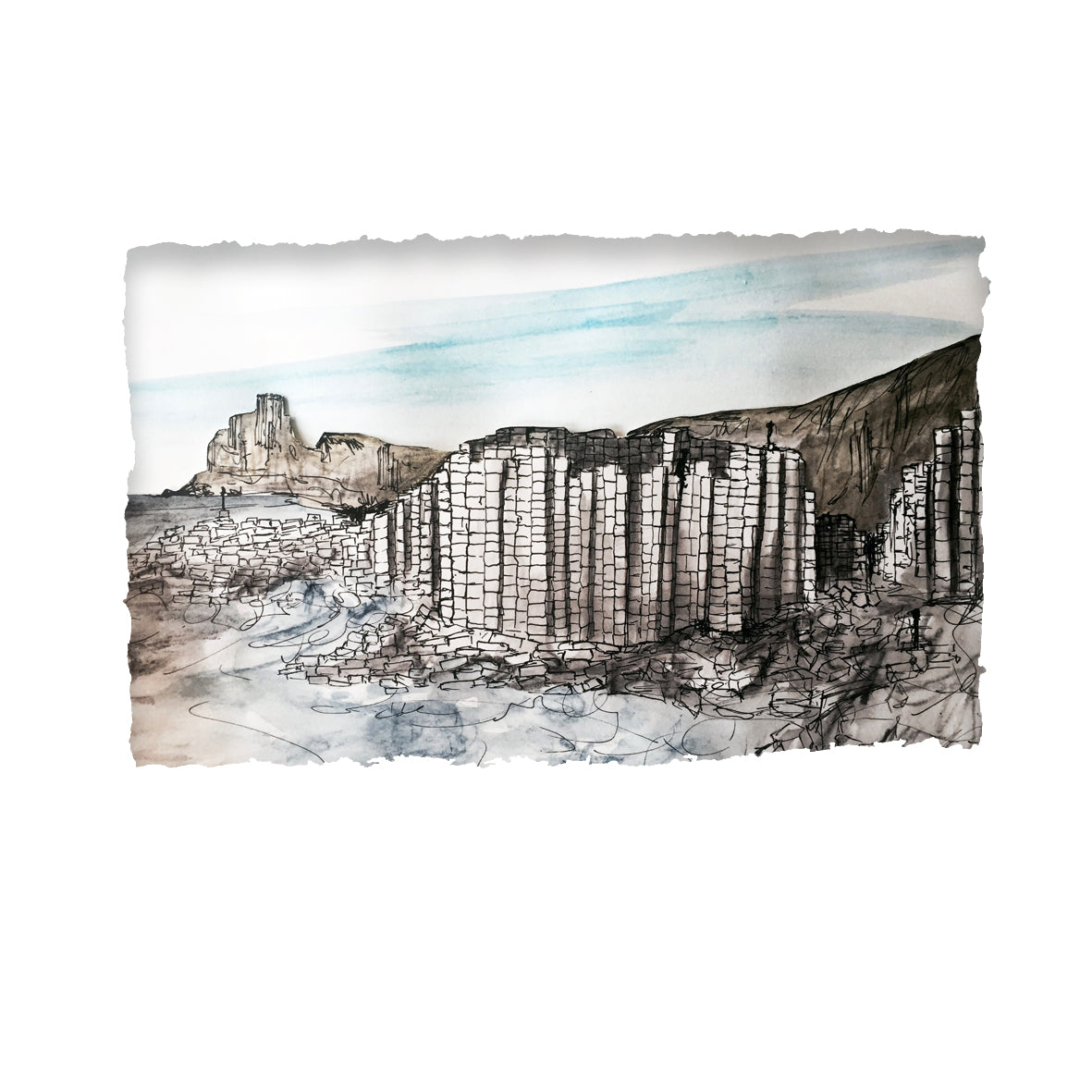 THE GIANTS CAUSEWAY - Coastal County Antrim by Stephen Farnan