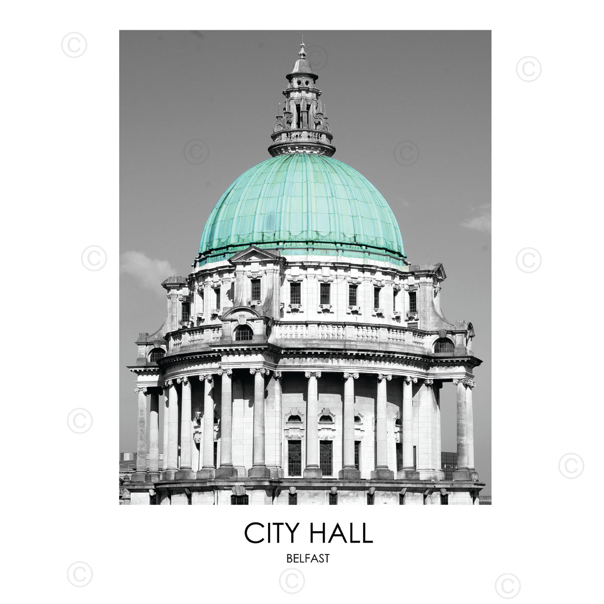 CITY HALL BELFAST - Contemporary Photography Print from Northern Ireland