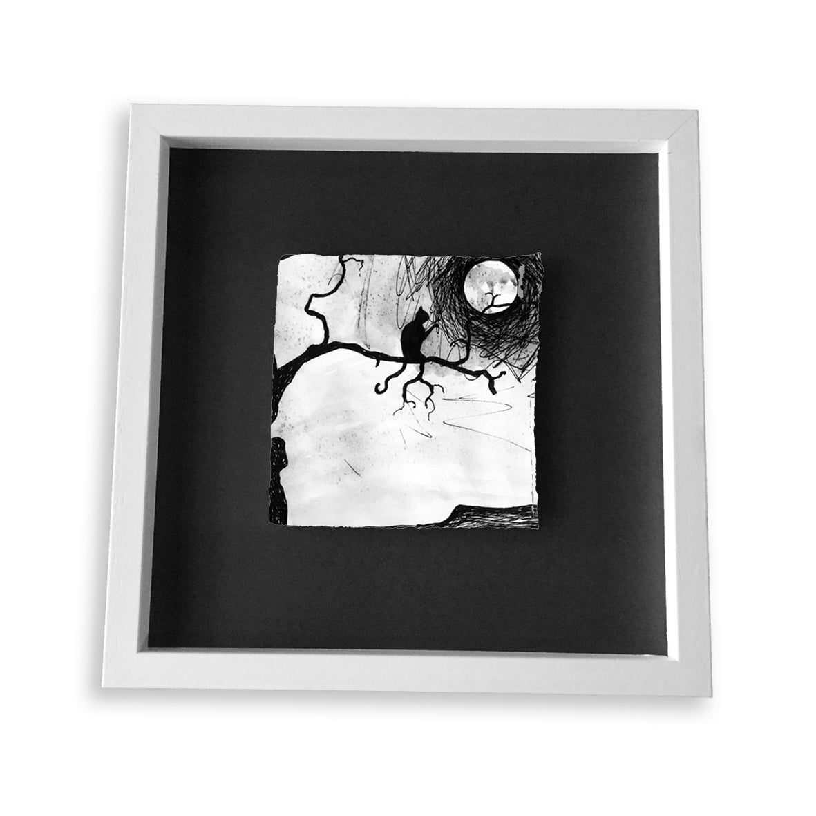 The Cat and the Moon - by Stephen Farnan
