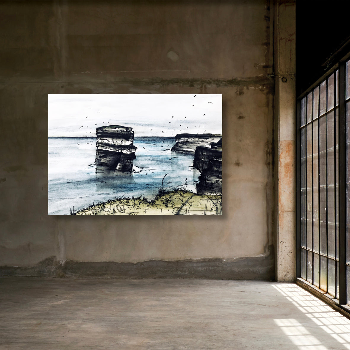 Downpatrick Head - County Mayo by Stephen Farnan