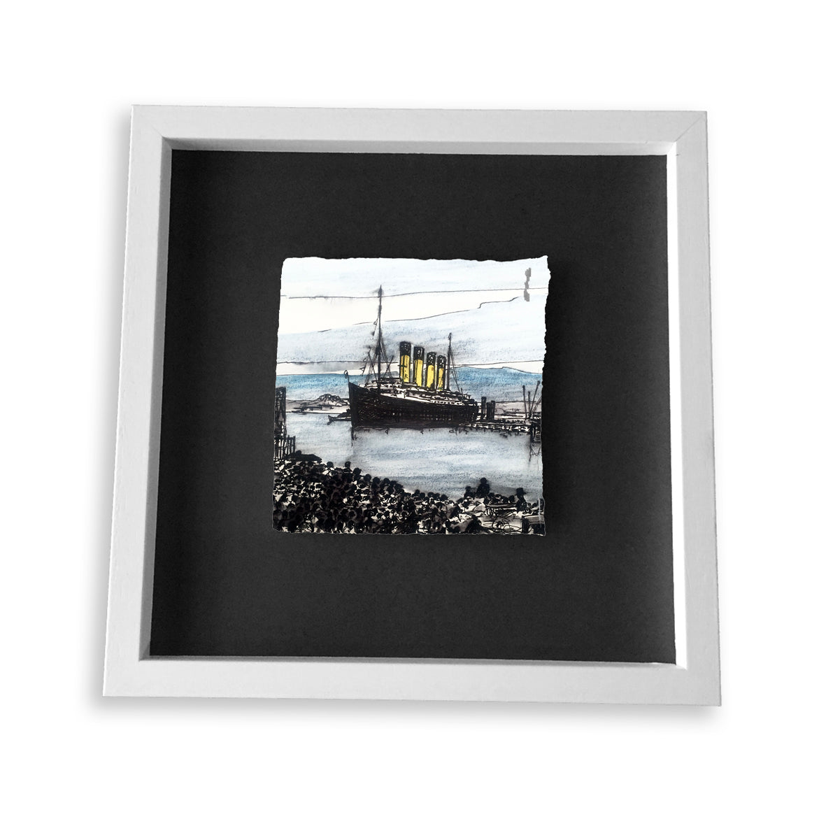 The Day Titanic Left Us - Belfast by Stephen Farnan
