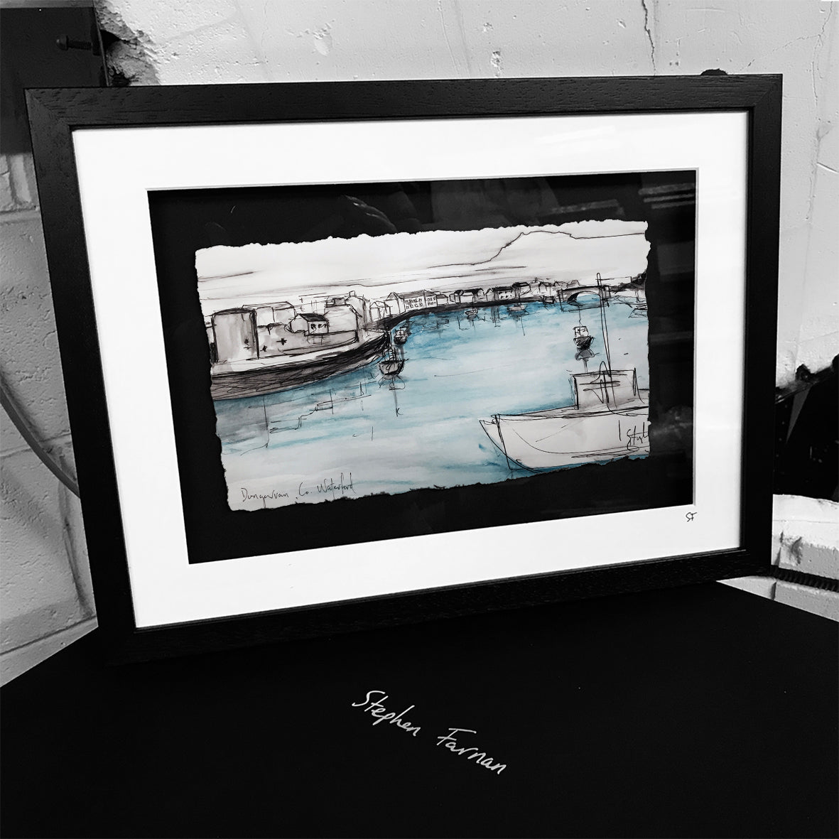 DUNGARVAN - Coastal Harbour Town County Waterford by Stephen Farnan