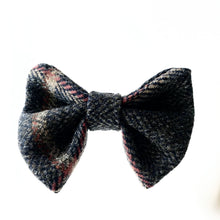 Load image into Gallery viewer, CHARCOAL DOG DICKIE BOW- Made in Ireland
