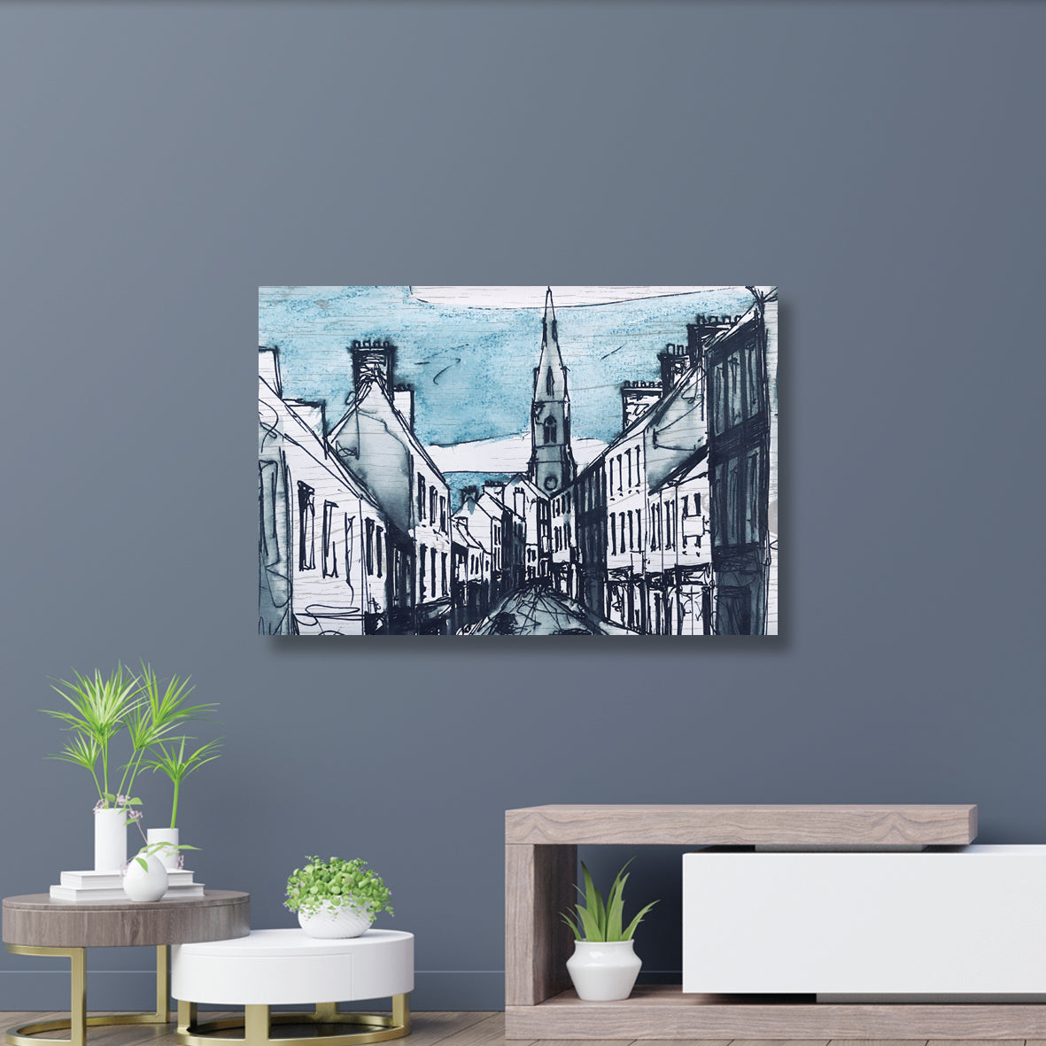 ENNIS - Town West of Ireland County Clare by Stephen Farnan