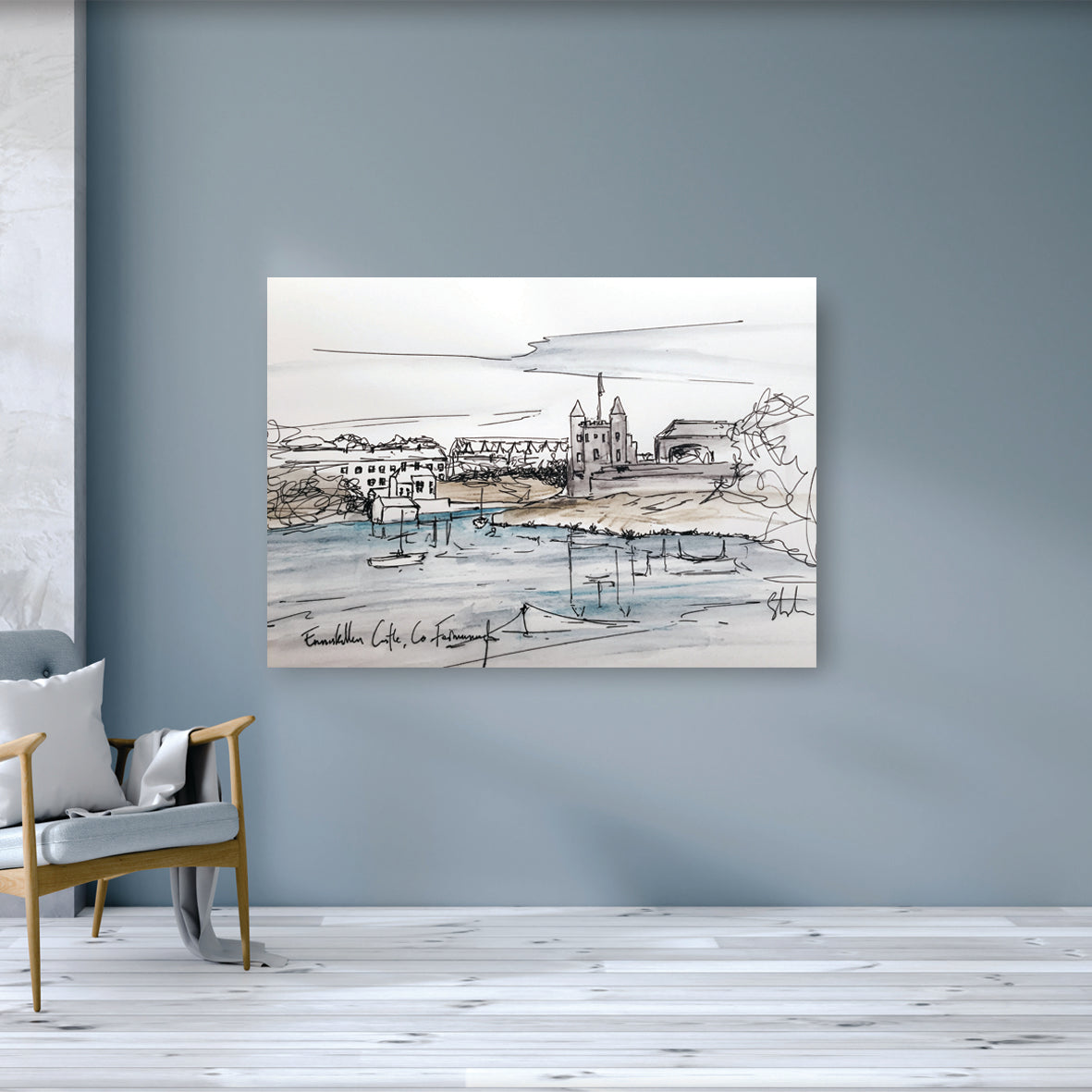 Enniskillen Castle - County Fermanagh by Stephen Farnan
