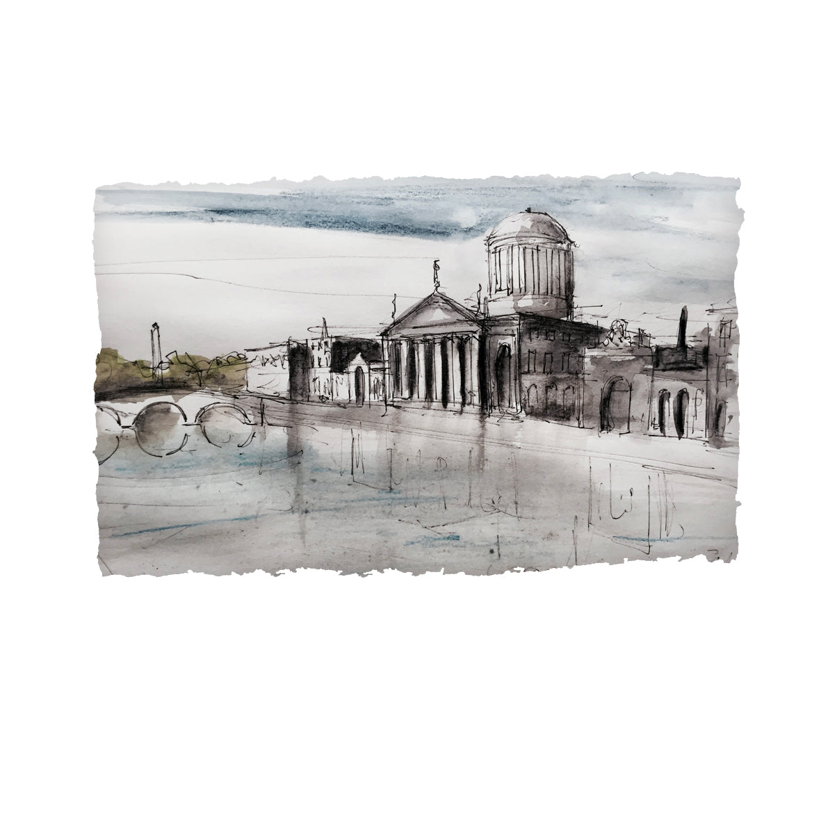Four Courts - County Dublin by Stephen Farnan