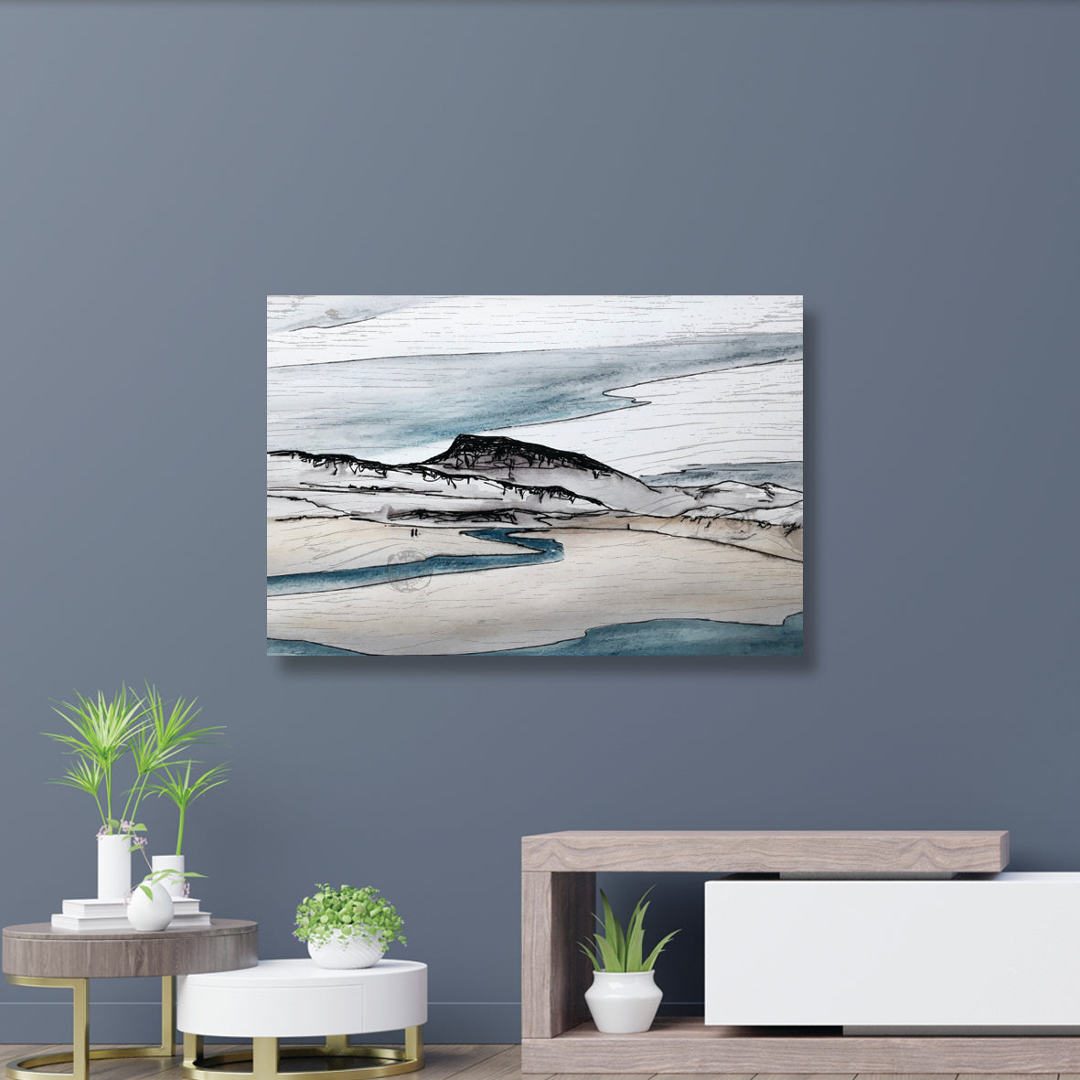 FALCARRAGH BEACH - Muckish Mountain Beautiful County Donegal by Stephen Farnan