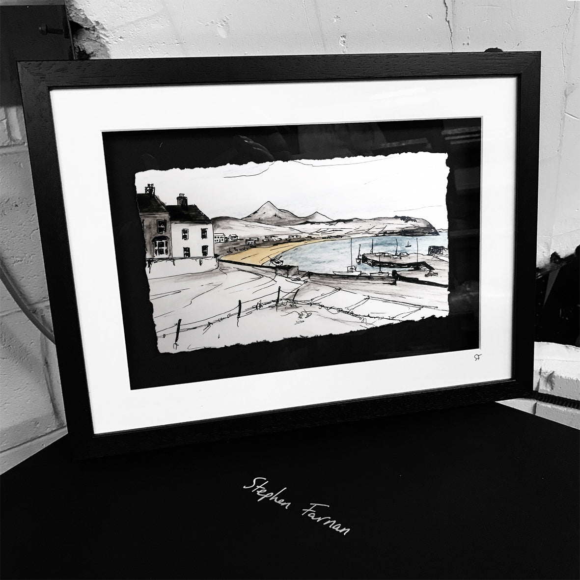 GREYSTONES HARBOUR - Seaside Coastal Town County Wicklow by Stephen Farnan