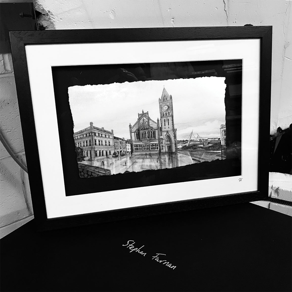 THE GUILDHALL, DERRY - Walled City County Derry by Stephen Farnan