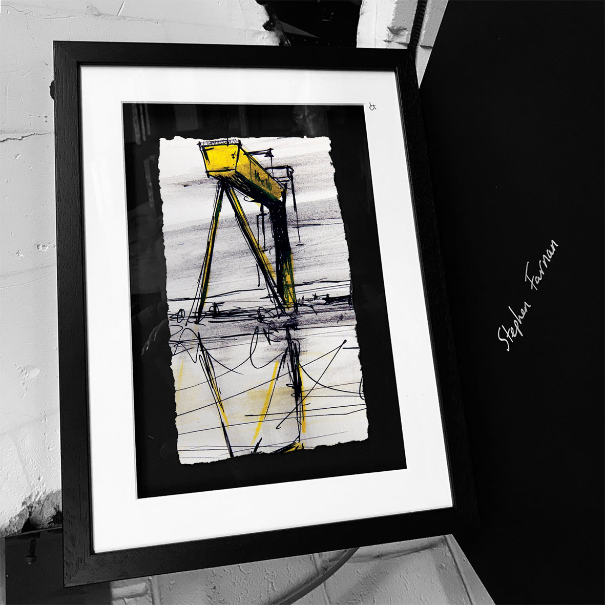 Goliath - Crane in Belfast Shipyard by Stephen Farnan