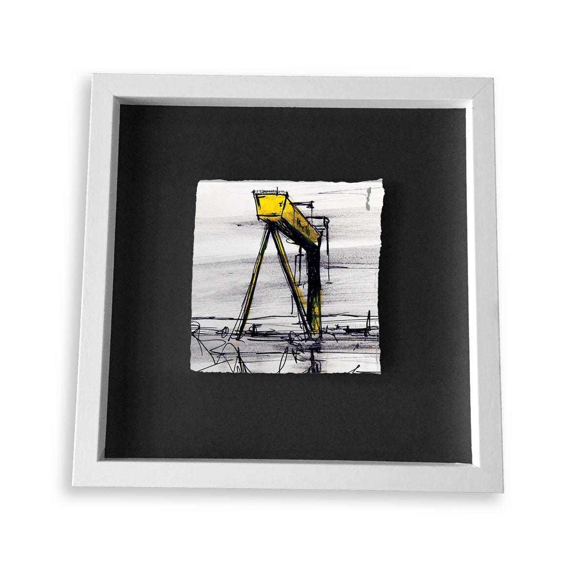 Goliath - Crane in Belfast Shipyard by Stephen Farnan