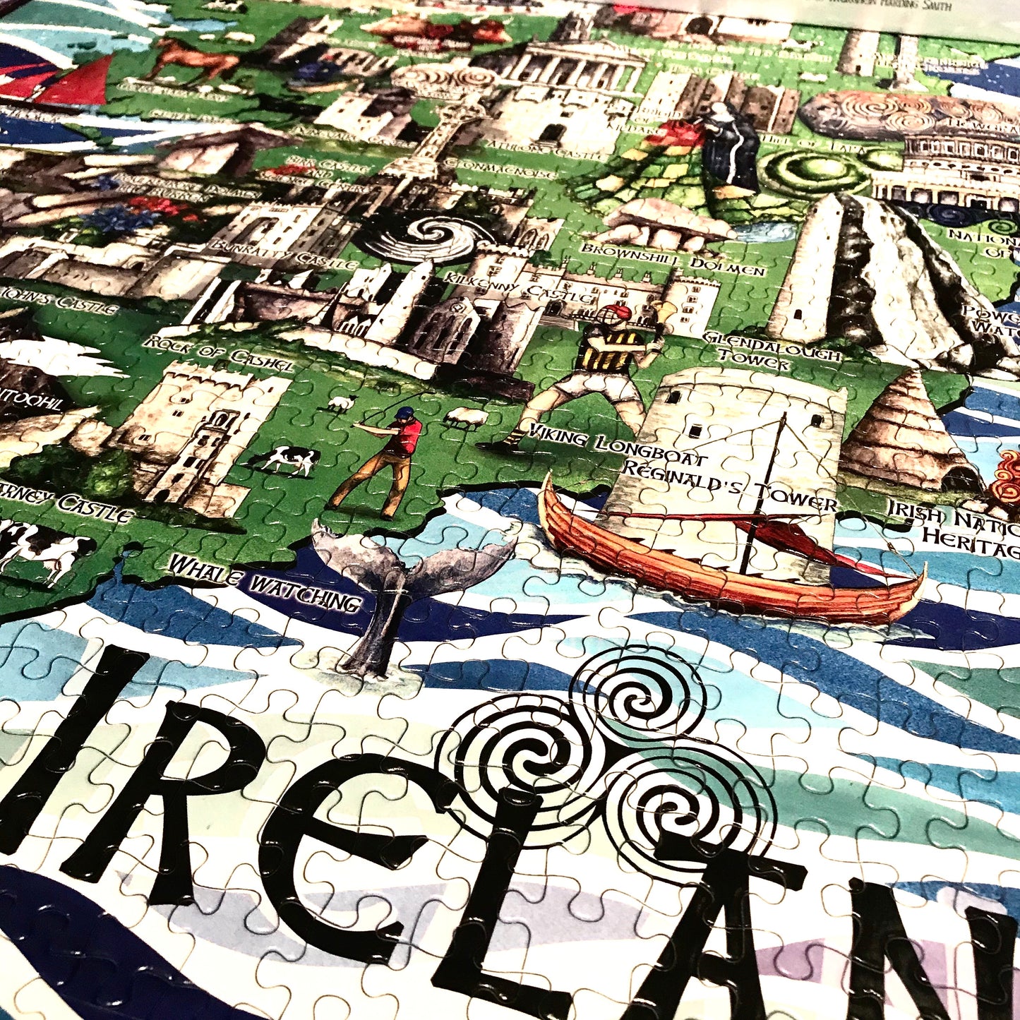 IRELAND 1000 Piece Jigsaw Puzzle - Made in Ireland