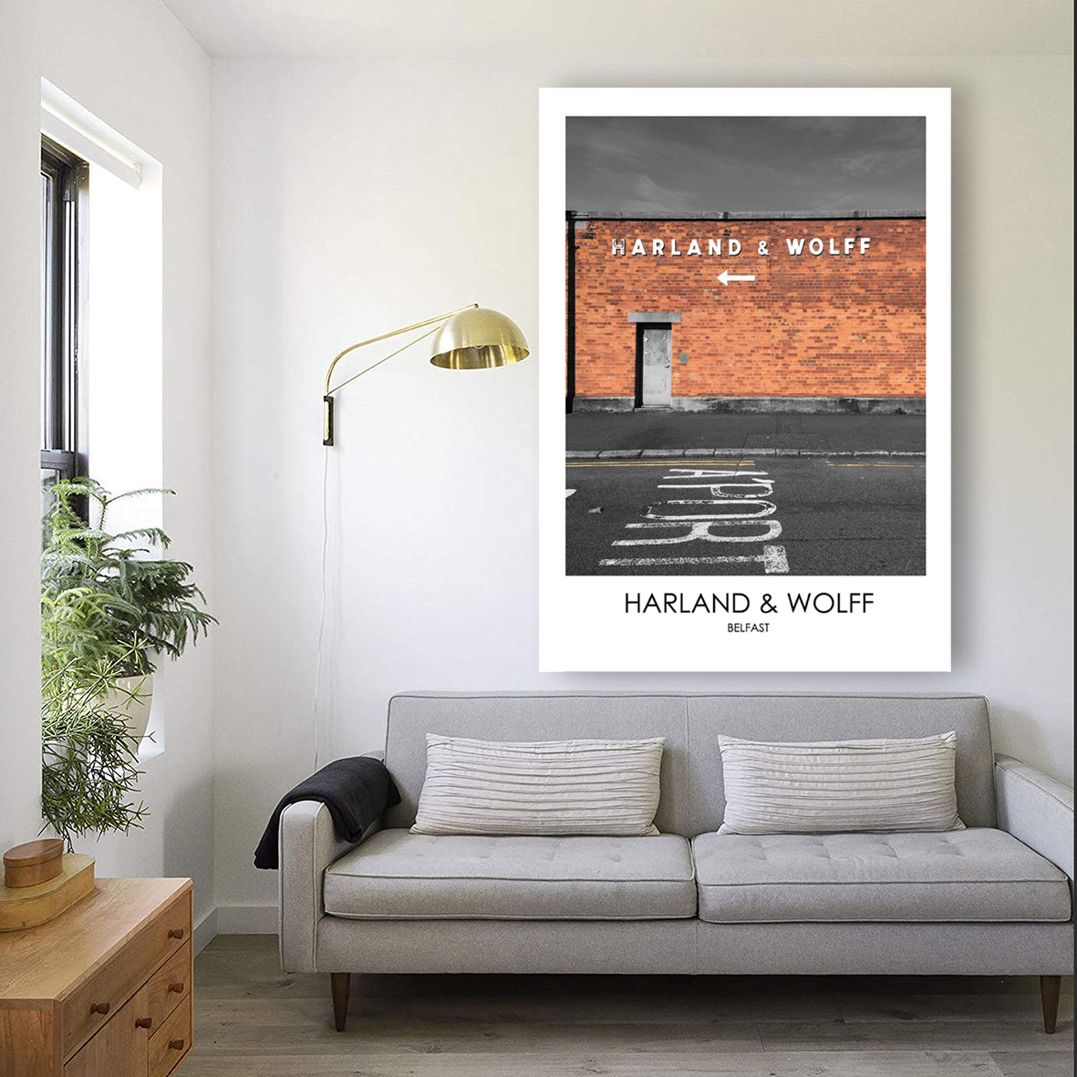 HARLAND AND WOLFF BELFAST - Contemporary Photography Print from Northern Ireland