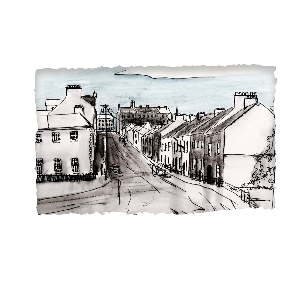 MAIN STREET, HILLSBOROUGH - Village County Down by Stephen Farnan
