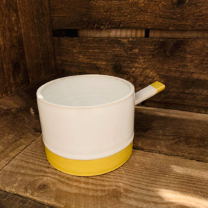 Serving Pot Yellow - Diem Pottery
