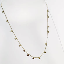Load image into Gallery viewer, Gold Drop Disc Necklace
