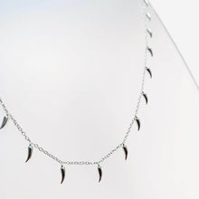Load image into Gallery viewer, Silver Chilli Pod Necklace
