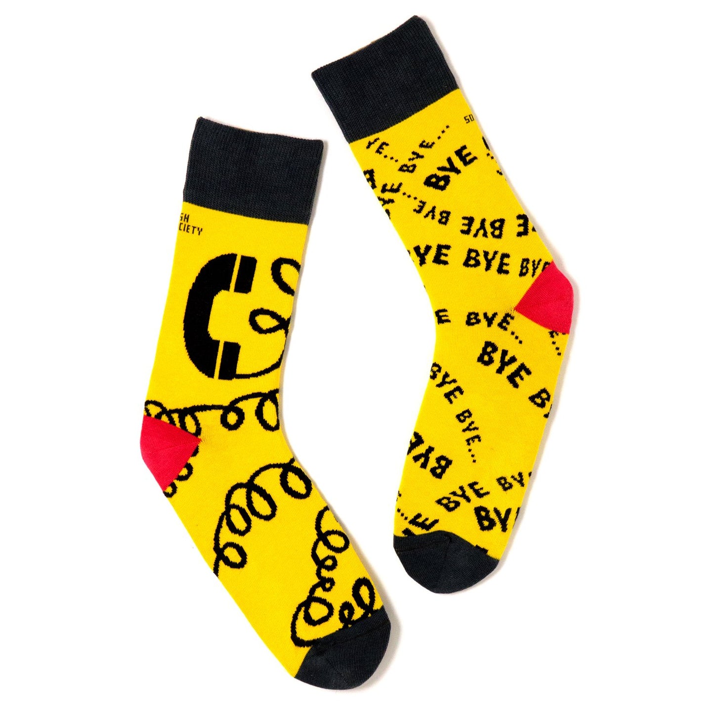 BYE BYE BYE - Funny Irish Socks Made in Ireland