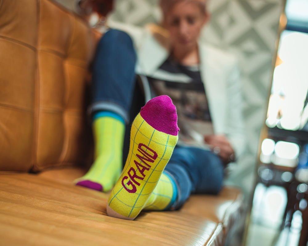 GRAND Lime - Funny Irish Socks Made in Ireland