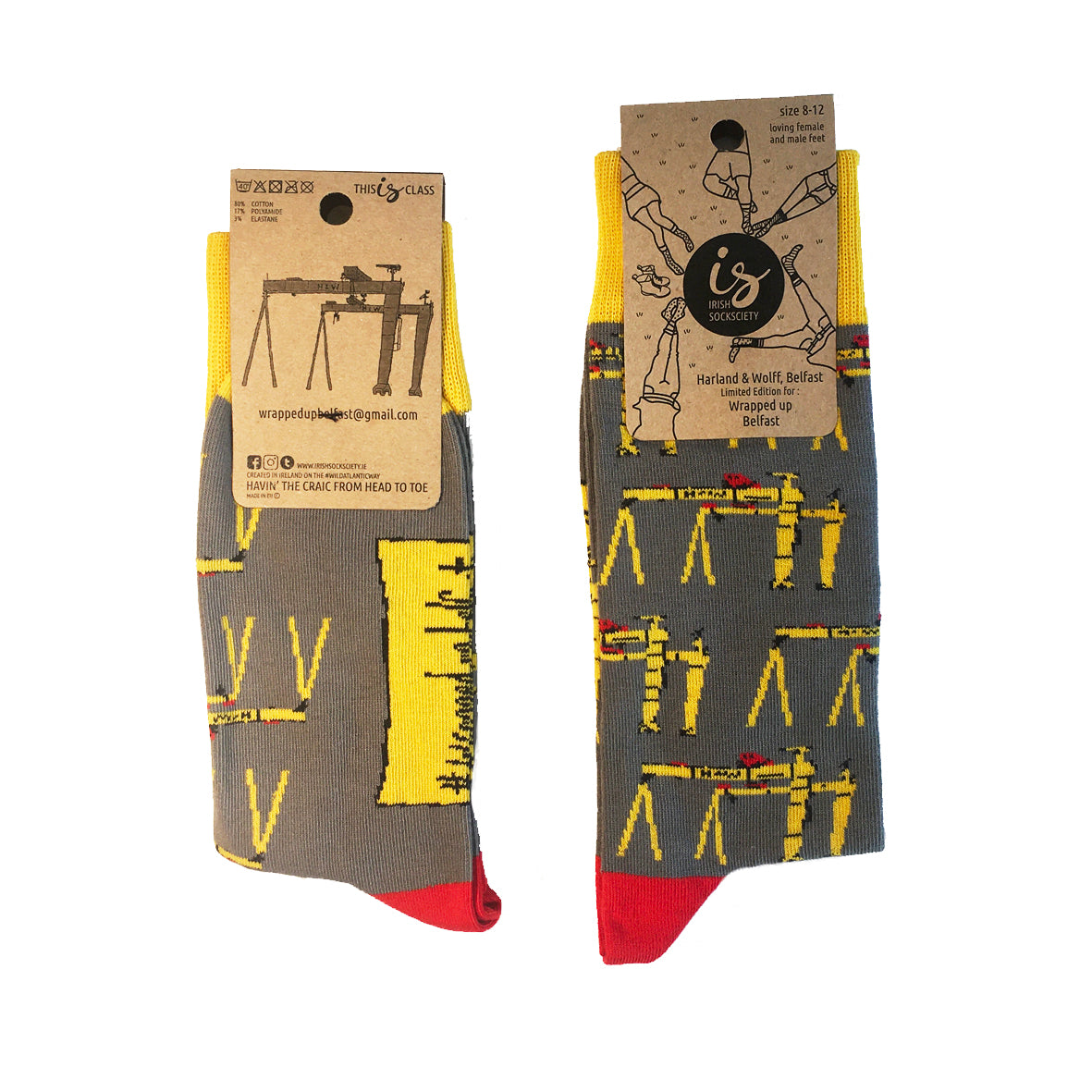 Belfast SOCKS - Legendary Harland & Wolff Socks